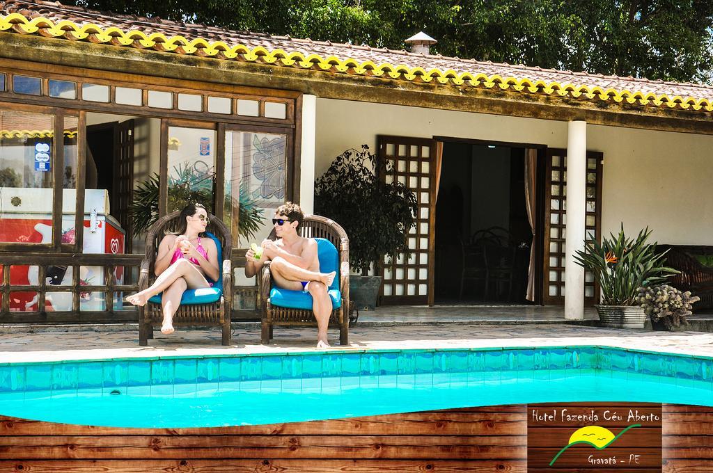 Hotel Fazenda Ceu Aberto Gravatá Exterior foto
